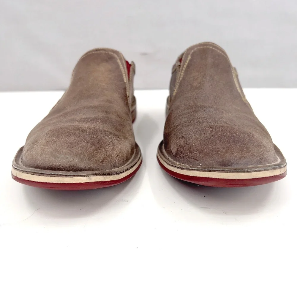 Vintage Cole Haan Nike Era Mens Brown‎ Leather Venetian Slip On Loafer Y2K 11 M